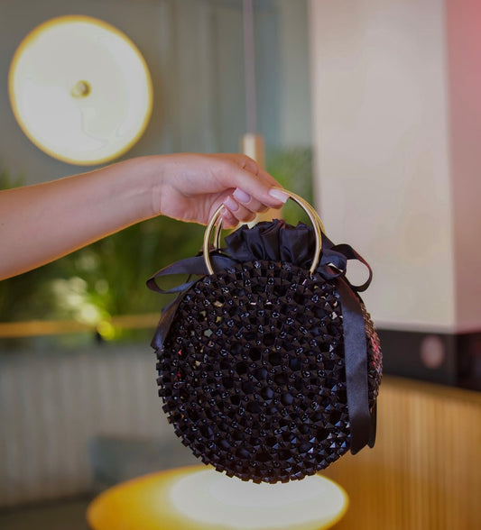 Beaded Circle Bag