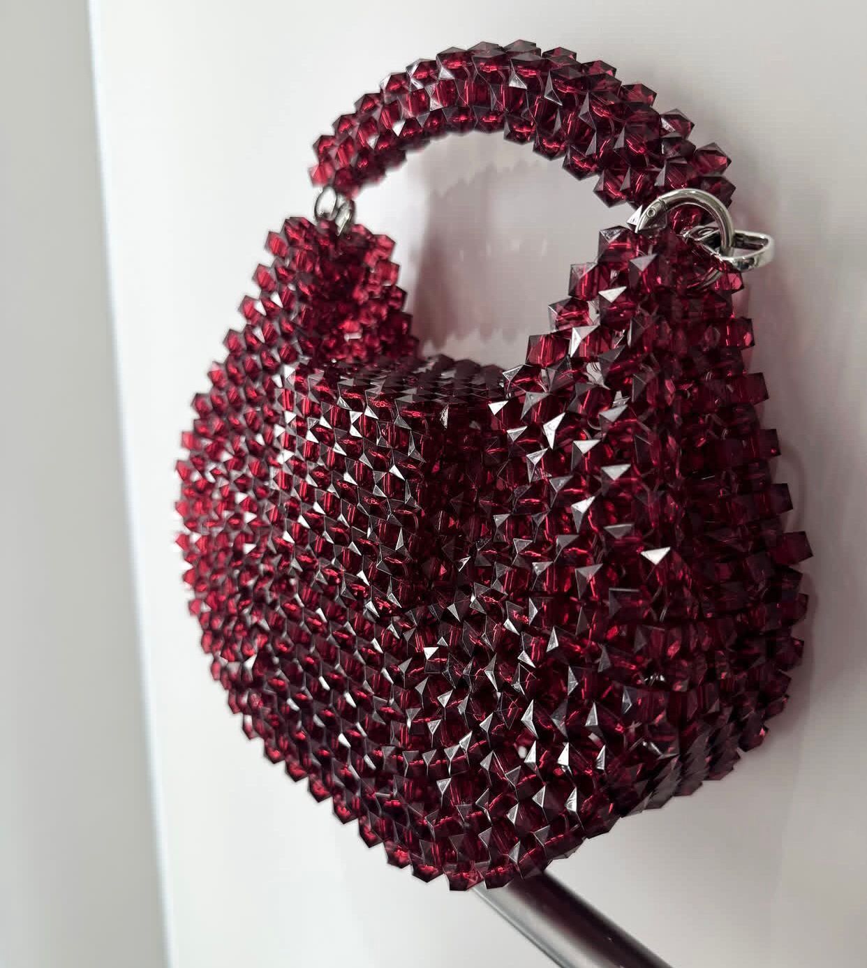 Crimson Charm Bag