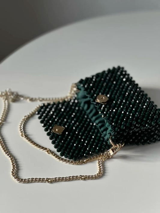 Sparkling Emerald Bag