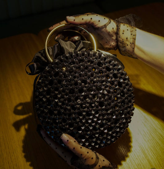 Beaded Circle Bag