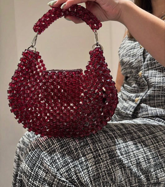 Crimson Charm Bag